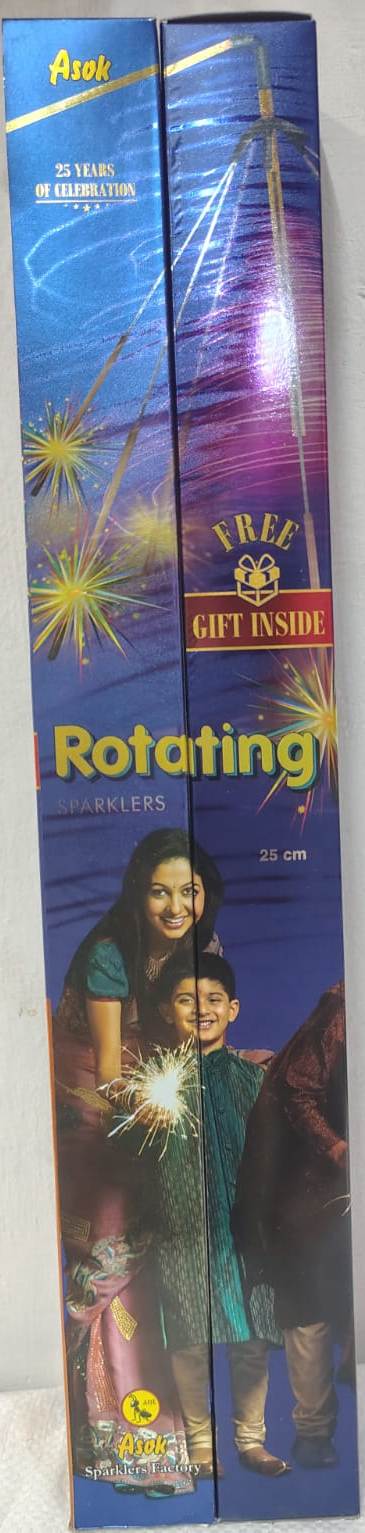 Rotating Sparklers